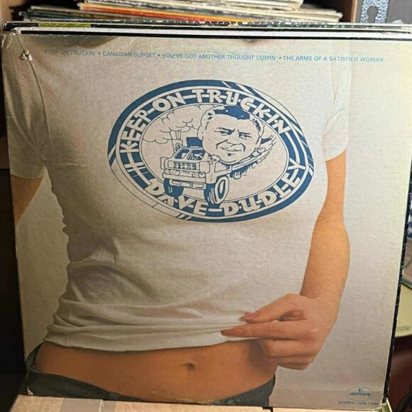 Dave Dudley – Keep On Truckin' Vinyl Record LP VG+ AB103 - Picture 1 of 2